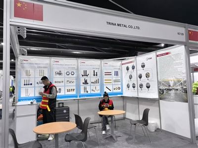 Handan Qina Metal Products Co., Ltd. Saudská Arábia výstava